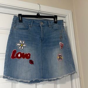 BRAND NEW, NEVER WORN!! Size 12, light wash denim